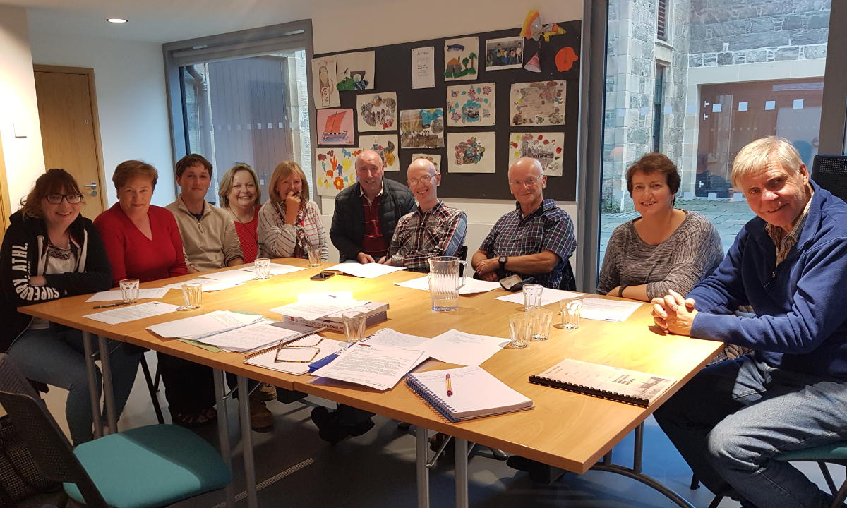 Comann Eachdraidh Sgìre a’ Bhac the Comann committee